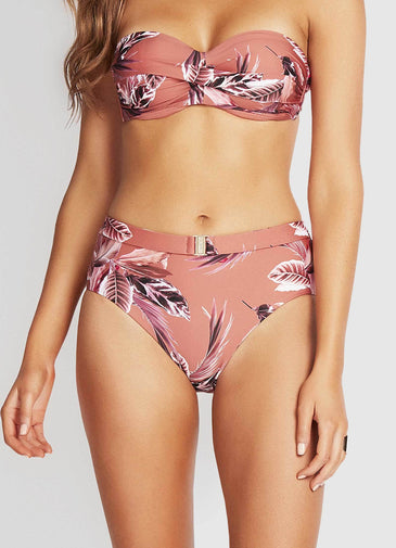 Island Retreat Mid Rise Bikini Pants