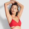 Seafolly Quilted Wrap Front Booster Bikini Top